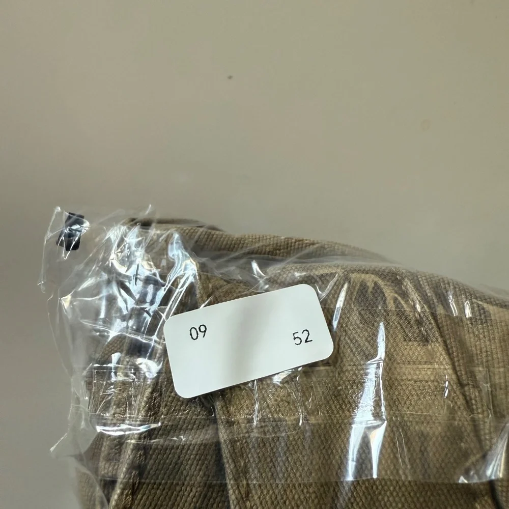 Off The Grid The Trailblazer Tapered Fit Beige Canvas Cargo Pants Mens 44 x 30